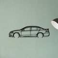Falcon XR6 Classic Silhouette Metal Wall Art - Tinvibe