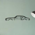 Firebird 1968 2 Classic Silhouette Metal Wall Art - Tinvibe
