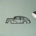 Fleetline 1947 Classic Silhouette Metal Wall Art - Tinvibe
