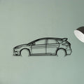 Focus RS 3 Classic Silhouette Metal Wall Art - Tinvibe