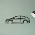 Focus RS LV Classic Silhouette Metal Wall Art - Tinvibe