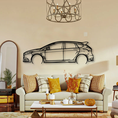 Focus ST 2016 Classic Silhouette Metal Wall Art - Tinvibe