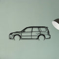 Forester 2005 Classic Silhouette Metal Wall Art - Tinvibe