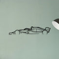 Formula ONE F1 Classic Silhouette Metal Wall Art - Tinvibe