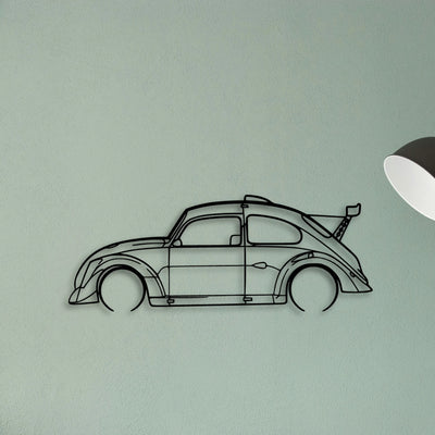 FUN CUP Classic Silhouette Metal Wall Art - Tinvibe