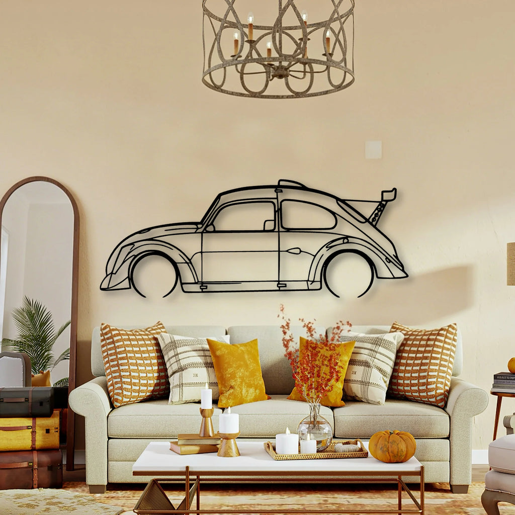 FUN CUP Classic Silhouette Metal Wall Art - Tinvibe