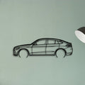 GLC Coupe Classic Silhouette Metal Wall Art - Tinvibe