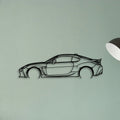GR86 2022 2 Classic Silhouette Metal Wall Art - Tinvibe