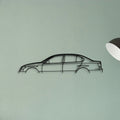 GS300 2002 Classic Silhouette Metal Wall Art - Tinvibe