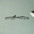GS 1970 Cabrio Classic Silhouette Metal Wall Art - Tinvibe