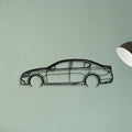 GS 350 2013 Classic Silhouette Metal Wall Art - Tinvibe