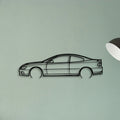 GTO 2006 3 Classic Silhouette Metal Wall Art - Tinvibe