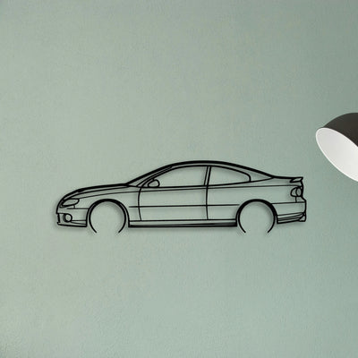 GTO 2006 3 Classic Silhouette Metal Wall Art - Tinvibe