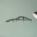 GT 1970 2 Classic Silhouette Metal Wall Art - Tinvibe