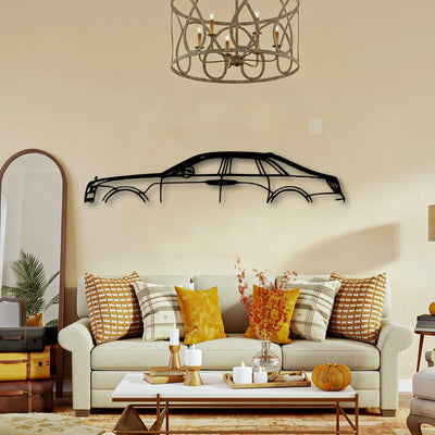 Ghost Black 2022 Classic Silhouette Metal Wall Art - Tinvibe