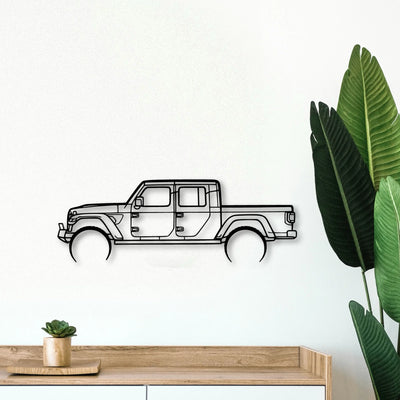 Gladiator 2 Classic Silhouette Metal Wall Art - Tinvibe