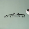 Gransport Spyder Classic Silhouette Metal Wall Art - Tinvibe