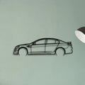 HSV GTSR 2017 Classic Silhouette Metal Wall Art - Tinvibe