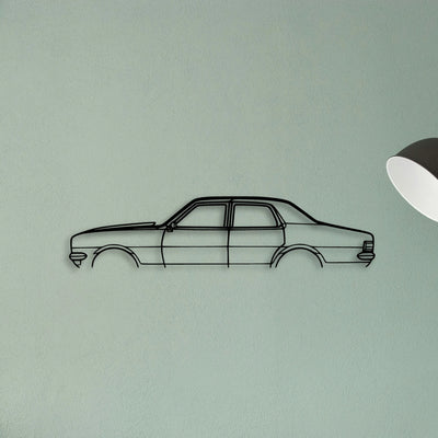 HT 1970 Classic Silhouette Metal Wall Art - Tinvibe
