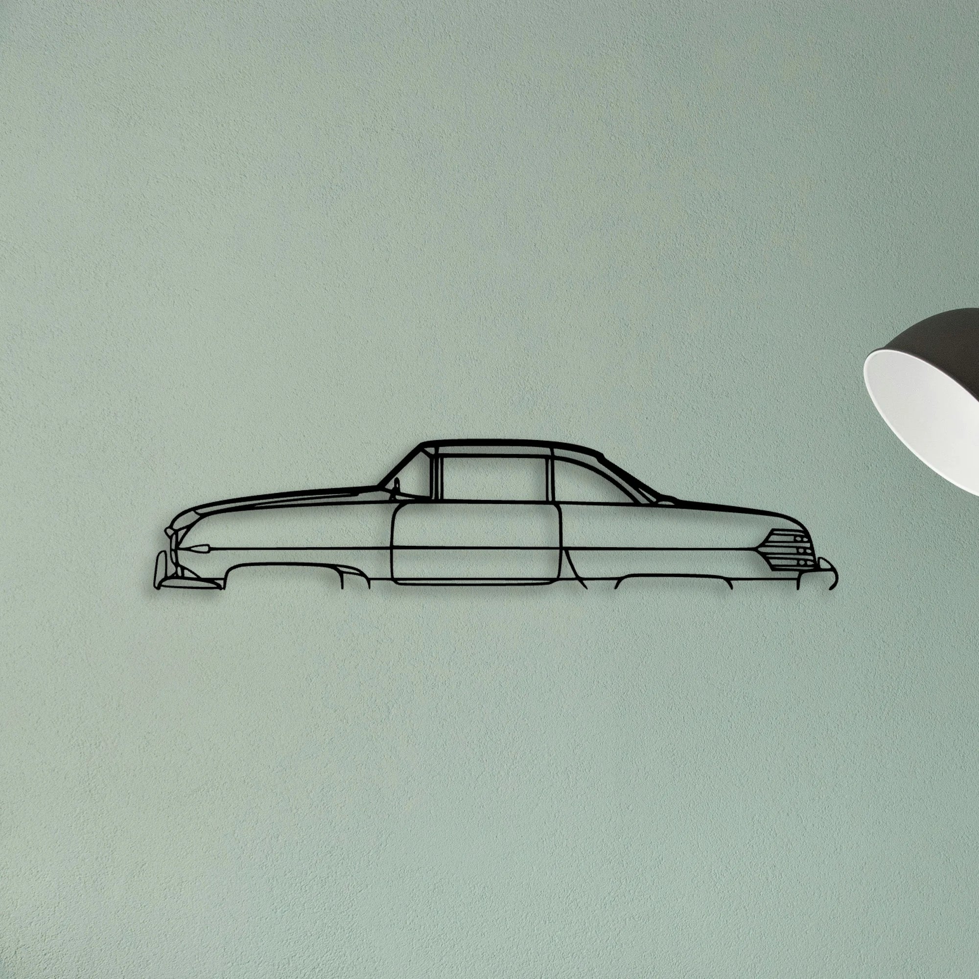 Hudson Italia 1954 Classic Silhouette Metal Wall Art - Tinvibe