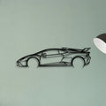 Huracan STO 3 Classic Silhouette Metal Wall Art - Tinvibe