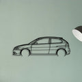 Ibiza 2006 Classic Silhouette Metal Wall Art - Tinvibe