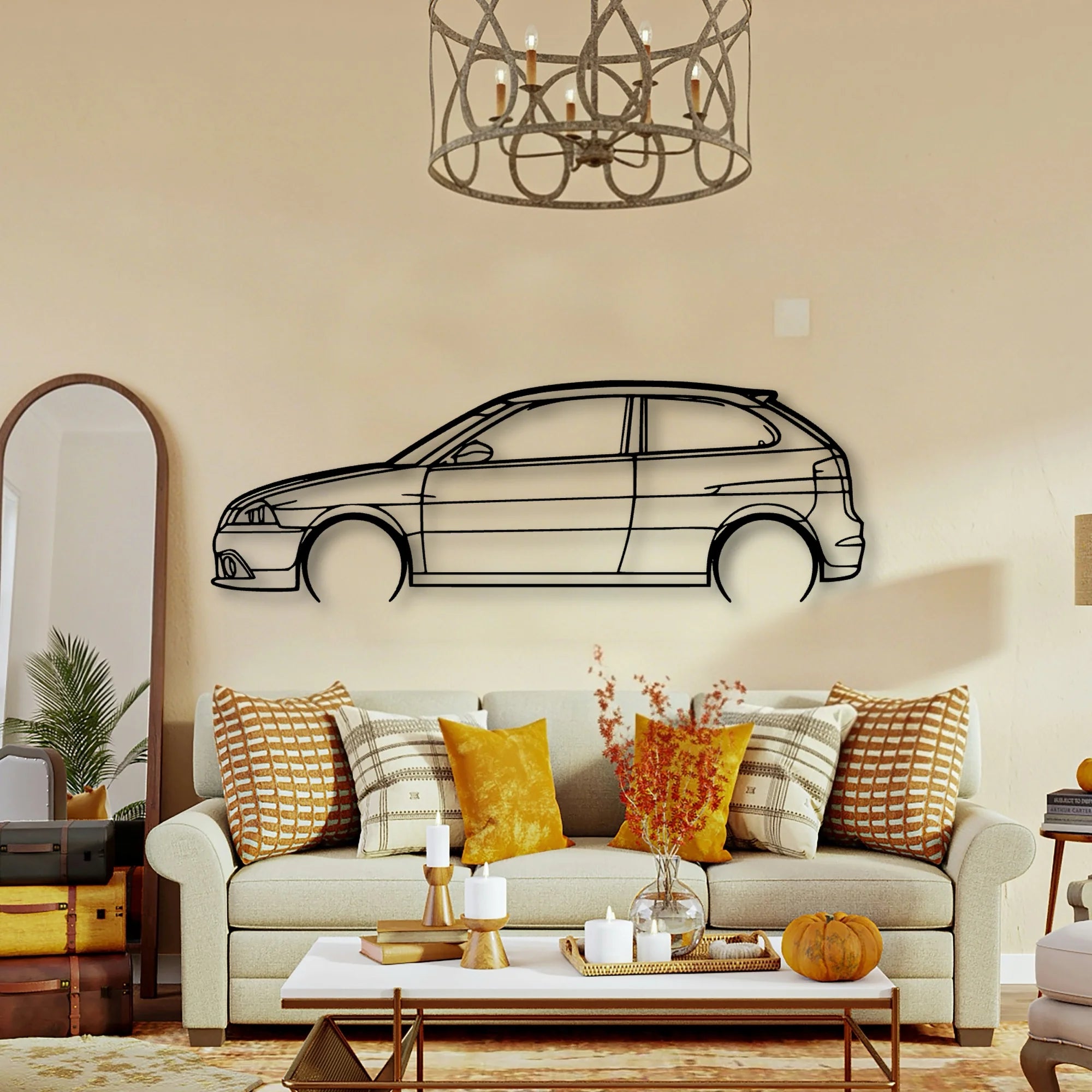 Ibiza 2006 Classic Silhouette Metal Wall Art - Tinvibe