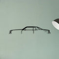 IMP Aerocoupe 1977 Classic Silhouette Metal Wall Art - Tinvibe