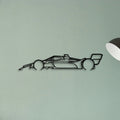 Indy CAR 2022 Classic Silhouette Metal Wall Art - Tinvibe