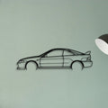 Integra Type R 1998 2 Classic Silhouette Metal Wall Art - Tinvibe