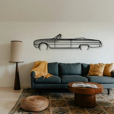 Invicta 1962 Classic Silhouette Metal Wall Art - Tinvibe