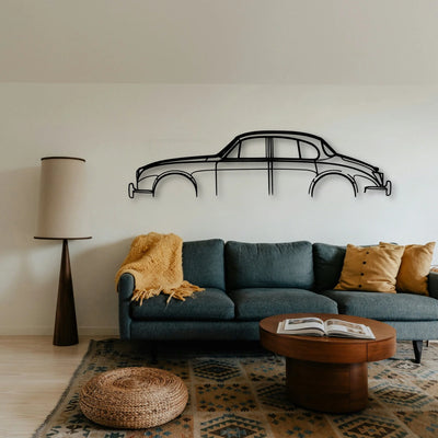 J Mark 2 Classic Silhouette Metal Wall Art - Tinvibe