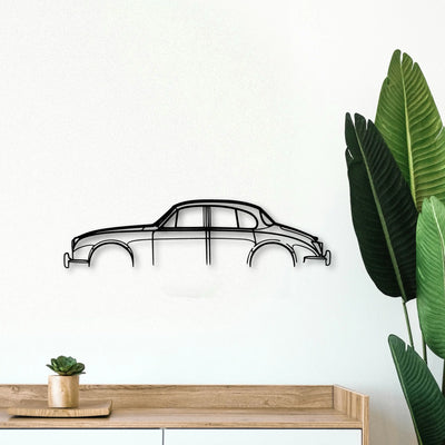 J Mark 2 Classic Silhouette Metal Wall Art - Tinvibe
