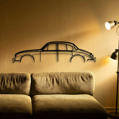 J Mark 2 Classic Silhouette Metal Wall Art - Tinvibe
