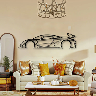 Jesko 2021 Classic Silhouette Metal Wall Art - Tinvibe
