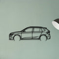 Kamiq Classic Silhouette Metal Wall Art - Tinvibe
