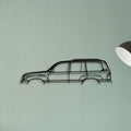 LX470 1999 Classic Silhouette Metal Wall Art - Tinvibe