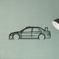 Lancer WRC 05 Classic Silhouette Metal Wall Art - Tinvibe