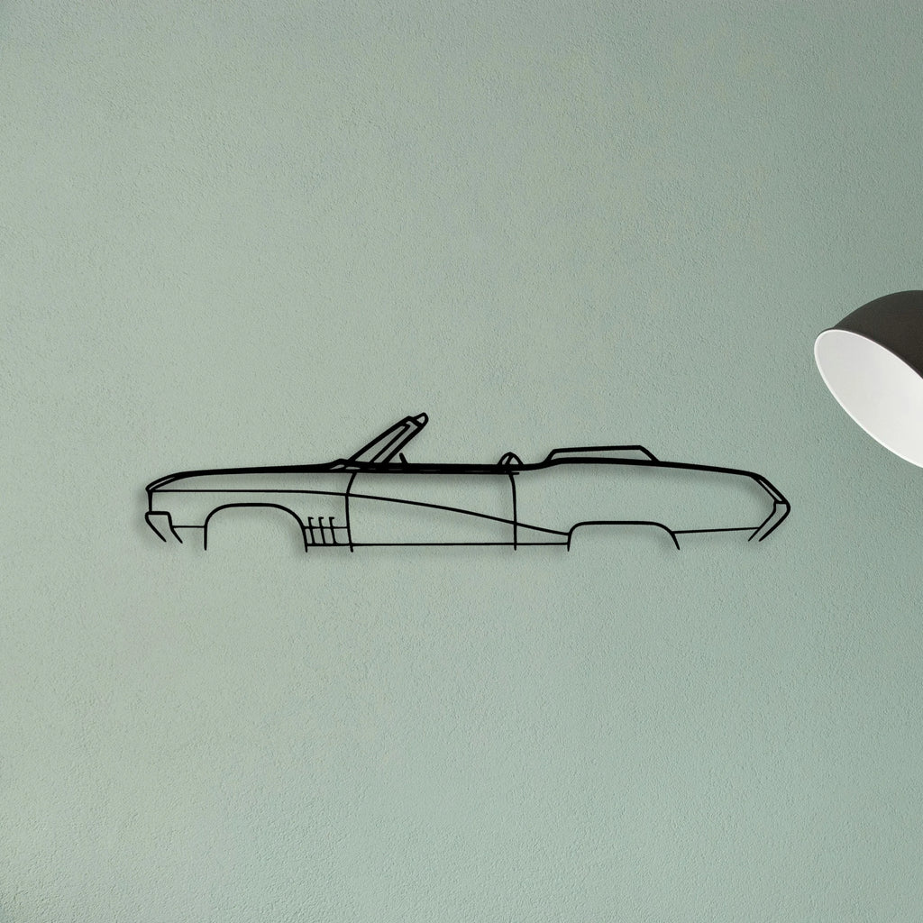 Lark 1969 Classic Silhouette Metal Wall Art - Tinvibe
