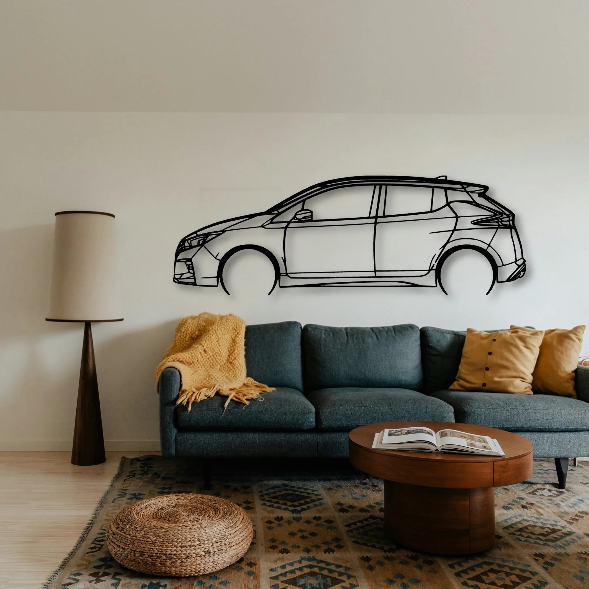 Leaf Nismo 2020 Classic Silhouette Metal Wall Art - Tinvibe
