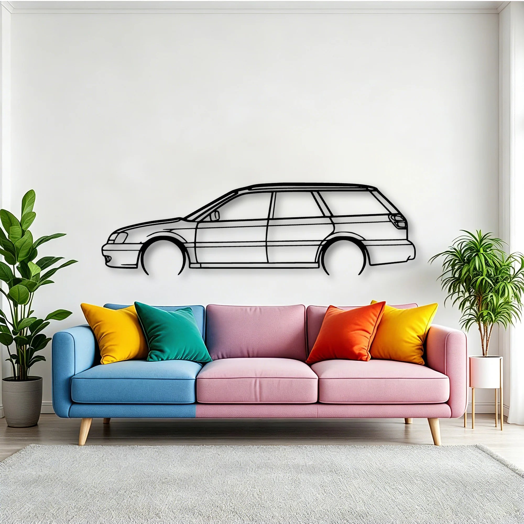 Legacy 2000 Classic Silhouette Metal Wall Art - Tinvibe
