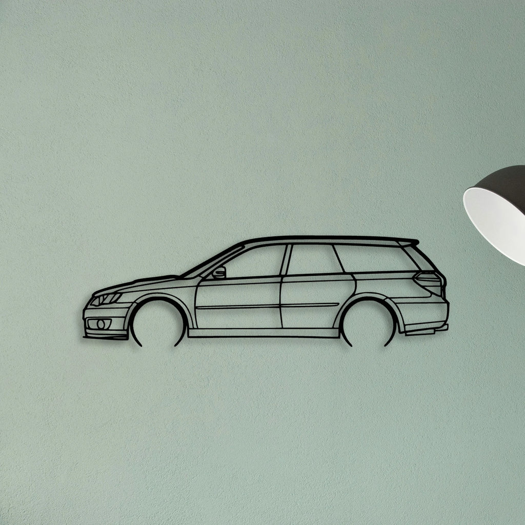 Legacy GT 2007 Classic Silhouette Metal Wall Art - Tinvibe