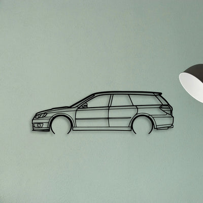 Legacy GT 2007 Classic Silhouette Metal Wall Art - Tinvibe