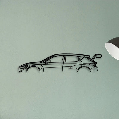 Leon TCR Classic Silhouette Metal Wall Art - Tinvibe