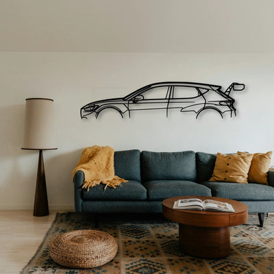 Leon TCR Classic Silhouette Metal Wall Art - Tinvibe