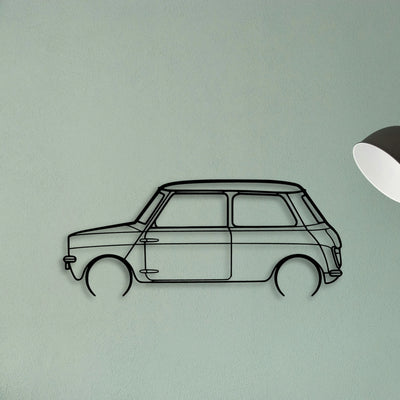 Leyland Classic Silhouette Metal Wall Art - Tinvibe