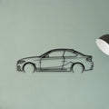 M240I F22 2 Classic Silhouette Metal Wall Art - Tinvibe