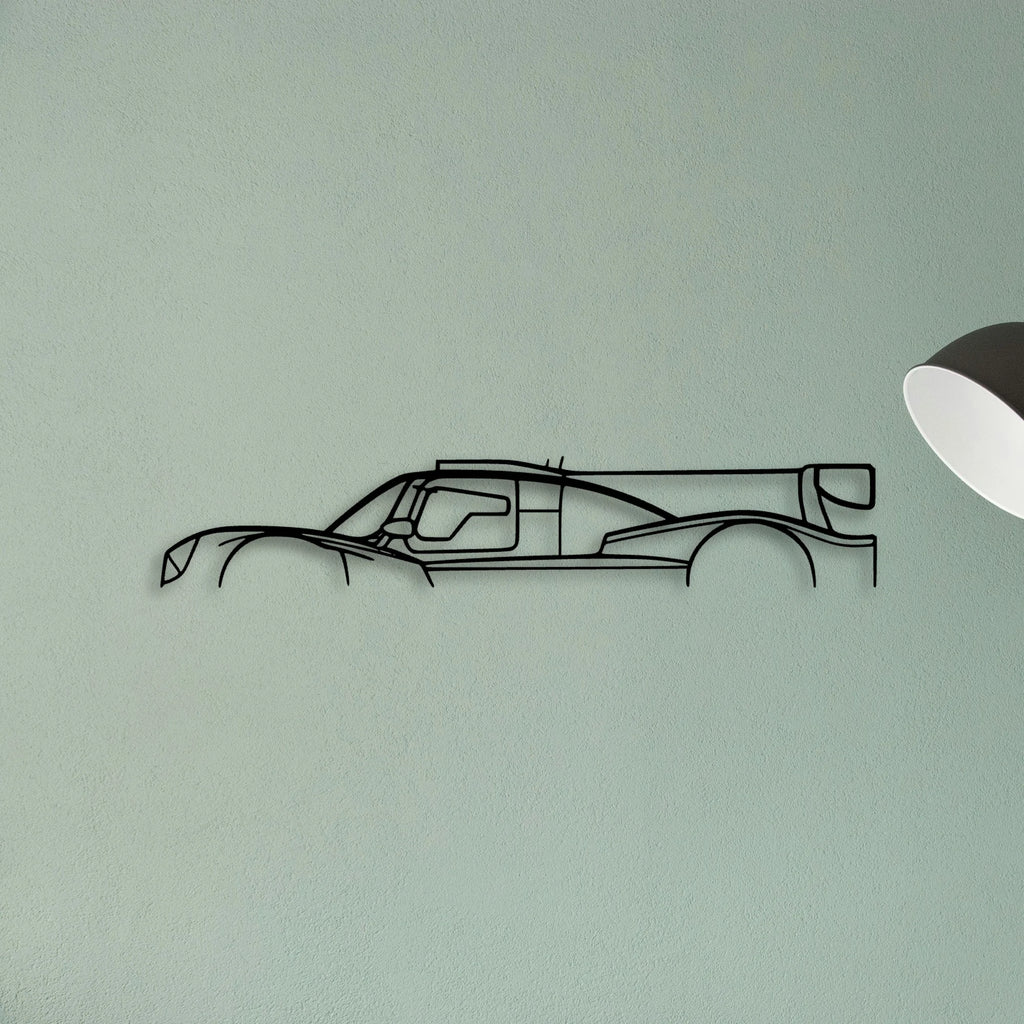 M30 LMP3 Classic Silhouette Metal Wall Art - Tinvibe