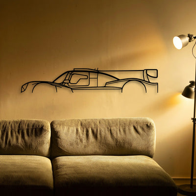 M30 LMP3 Classic Silhouette Metal Wall Art - Tinvibe
