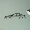 M3 G80 Classic Silhouette Metal Wall Art - Tinvibe